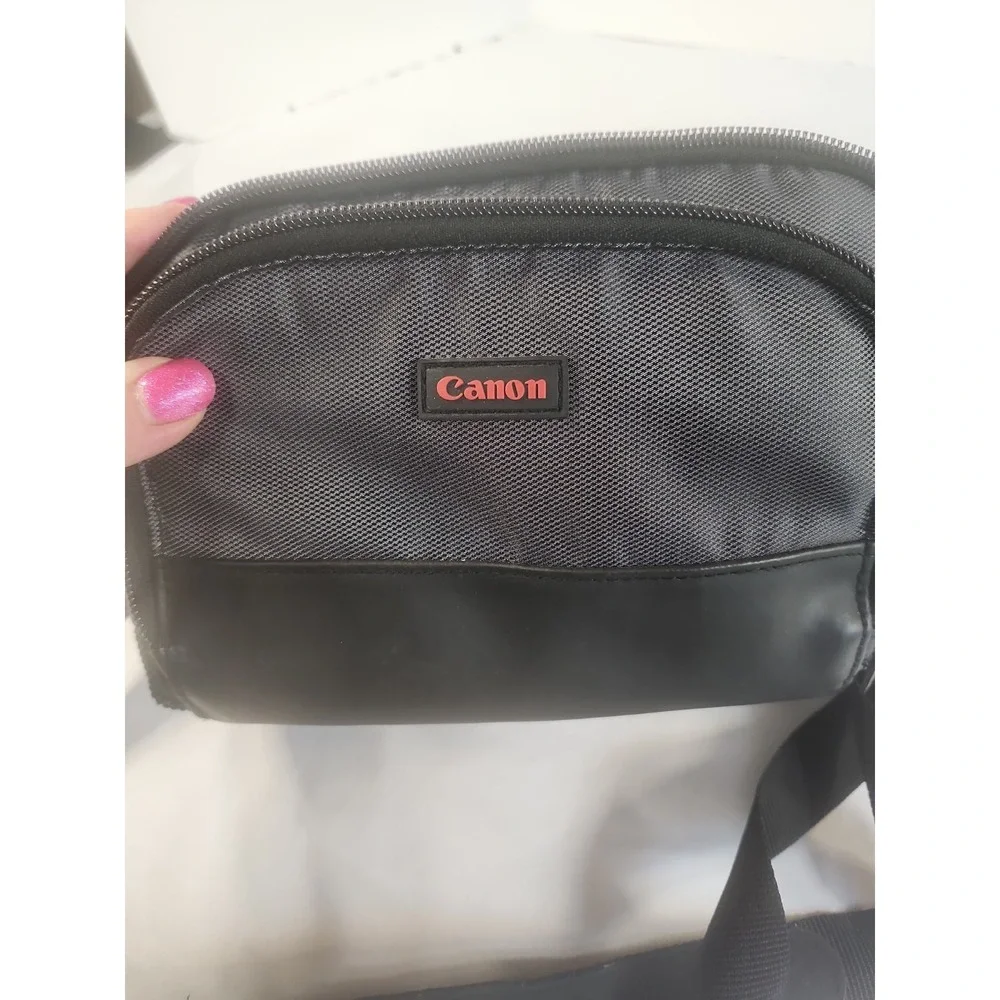 Canon Vintage 2003 Camera Case Bag Black 9 X 6 X 4 1/2